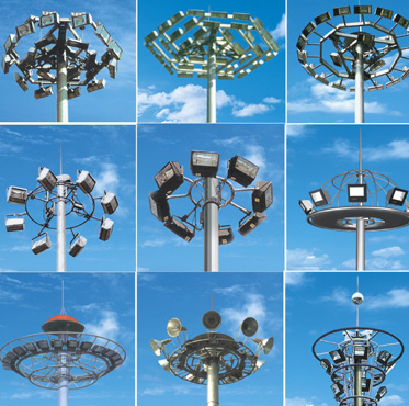 高杆灯 城市照明与公共安全的守护者